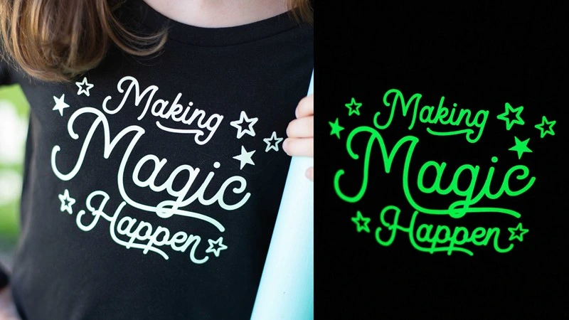 Sablon Glow In The Dark