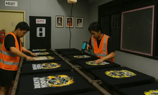 harga jasa sablon kaos plastisol