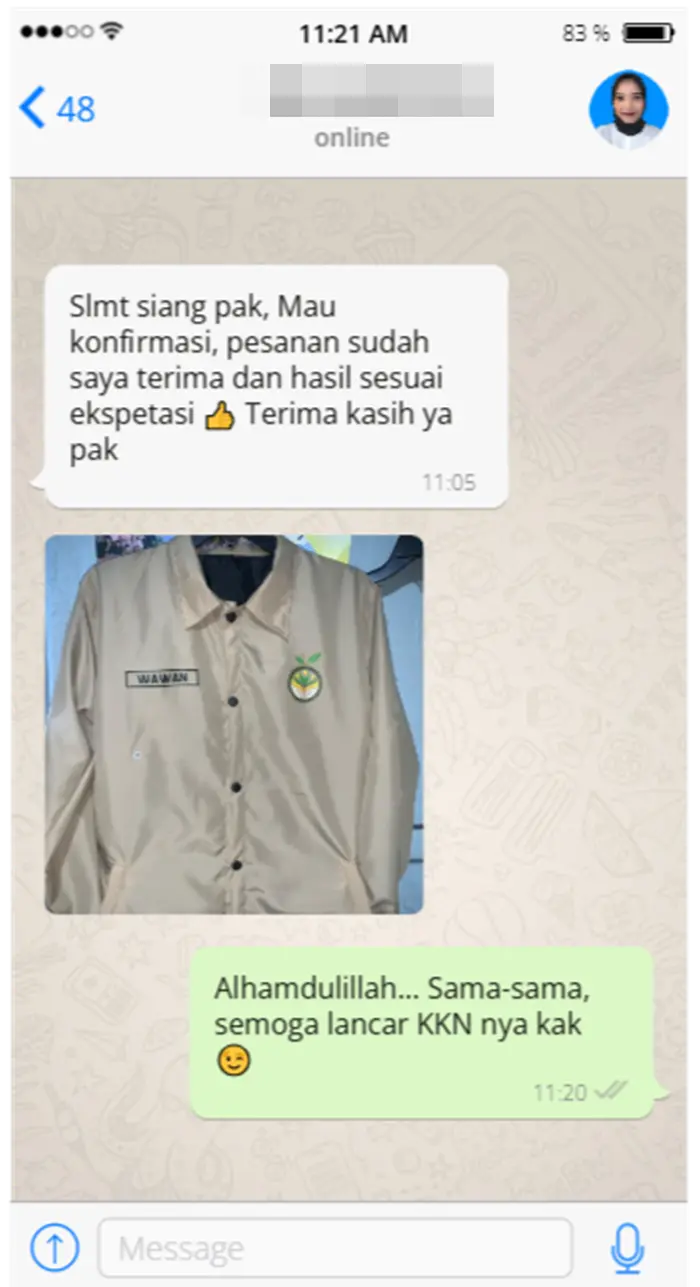 Testi Kak Zulfa