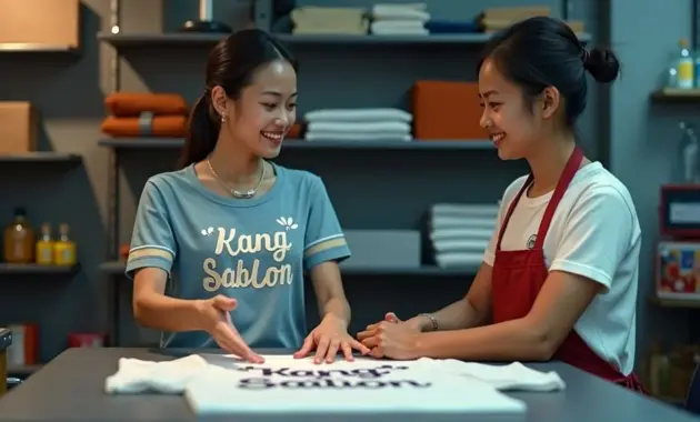 sablon kaos di banyumanik